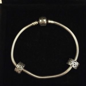 Pandora Bracelet with Clasps